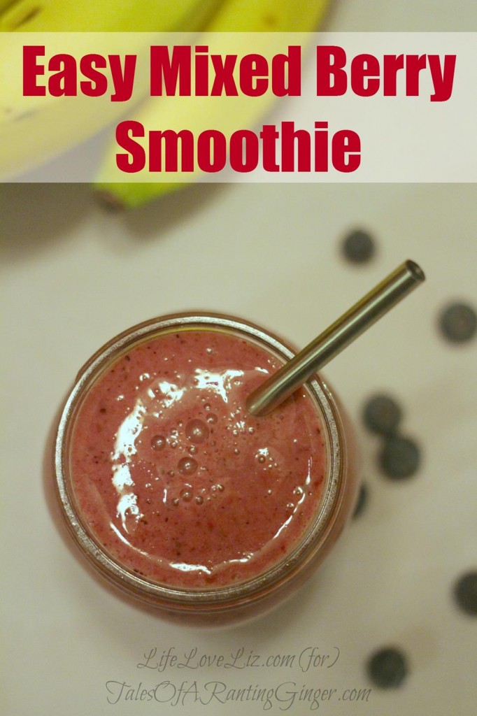 Pinterest - Easy Mixed Berry Smoothie