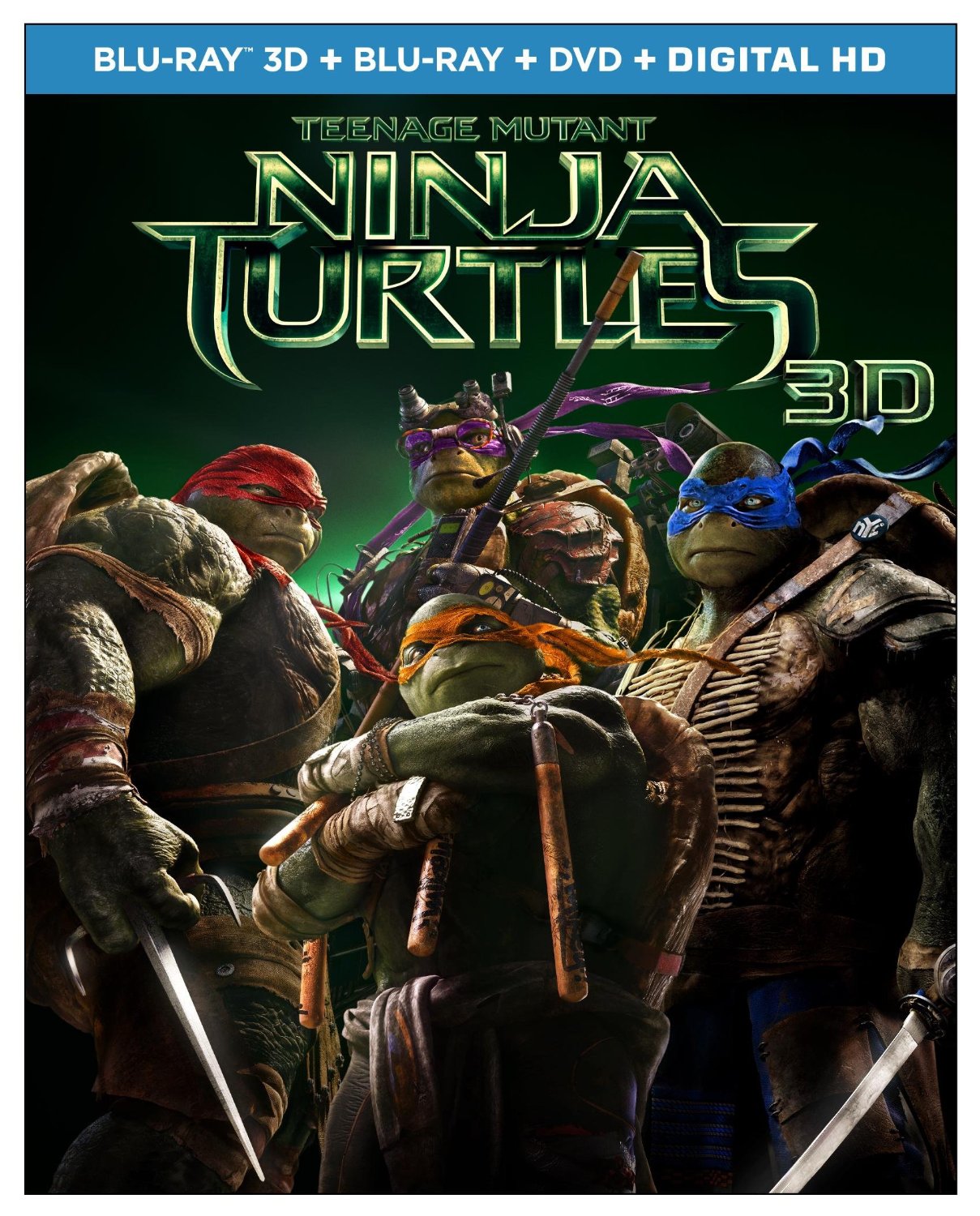 Komplettsatz Teenage Mutant Ninja Turtels mit allen BPZ